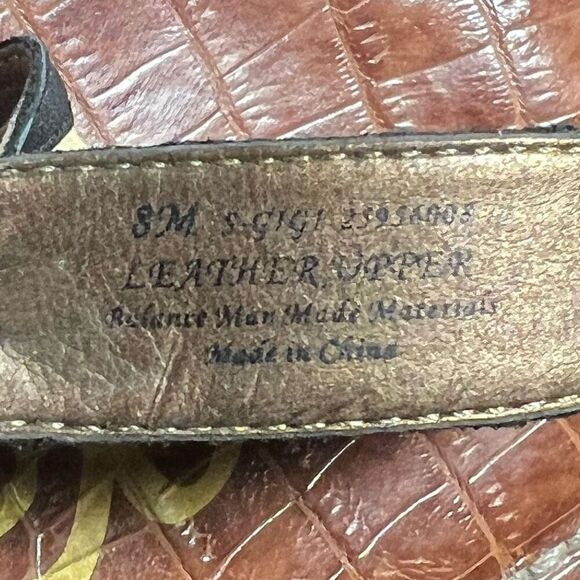 Womens SAM EDELMAN Gigi Black T Strap Sandals / Size 8 Medium - Picture 8 of 8